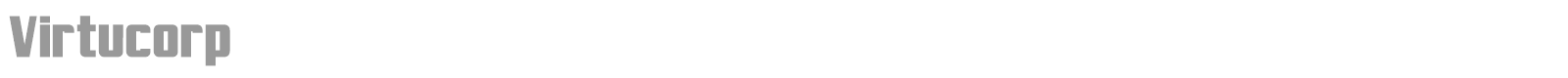 Virtucorp font preview